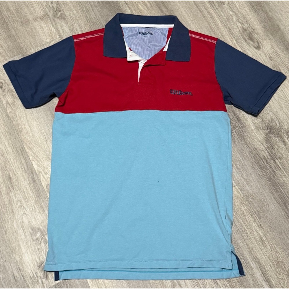 Wilson Medium men's polo‎ shirt vet